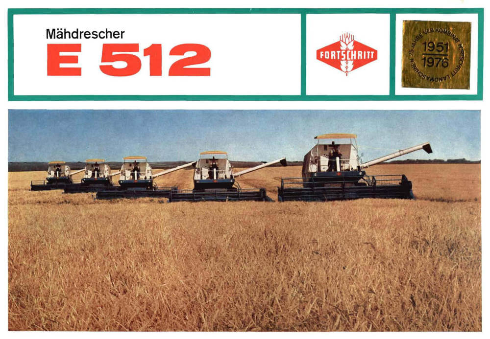 Werbeprospekt für den E512 © Bundesarchiv
